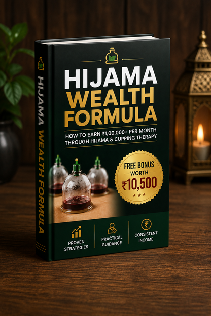 How Earn ₹1,00,000+ Per Month Through Hijama & Cupping Therapy