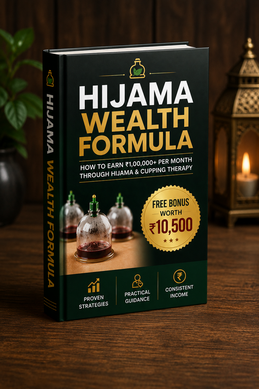 How Earn ₹1,00,000+ Per Month Through Hijama & Cupping Therapy